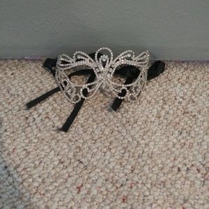 Rhinestone Masquerade Mask